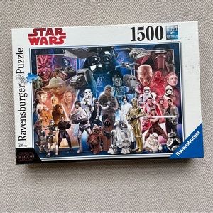 Star Wars Ravensburger 1500pcs puzzle (all pieces)